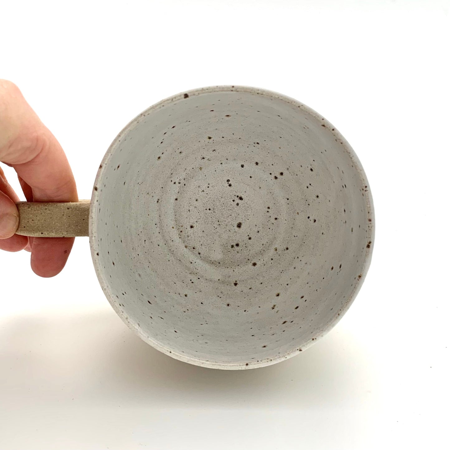 Natural Maroon Meadow Mug