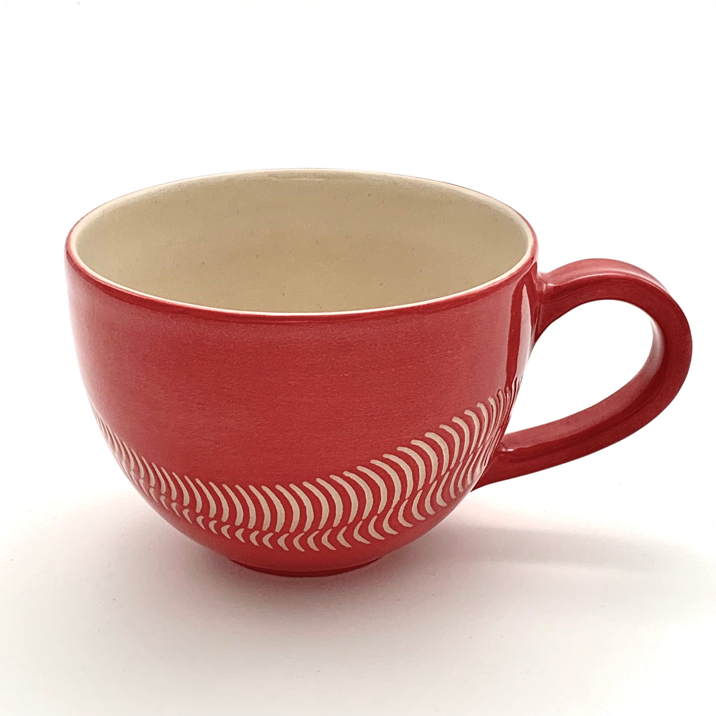 Raspberry Red Flow Mug