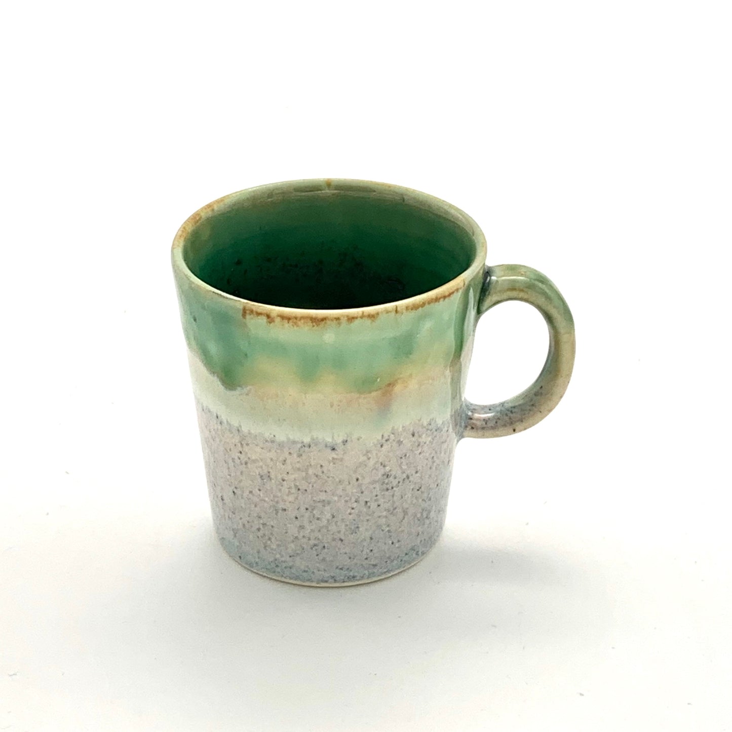 Green and Grey Single Espresso Cup