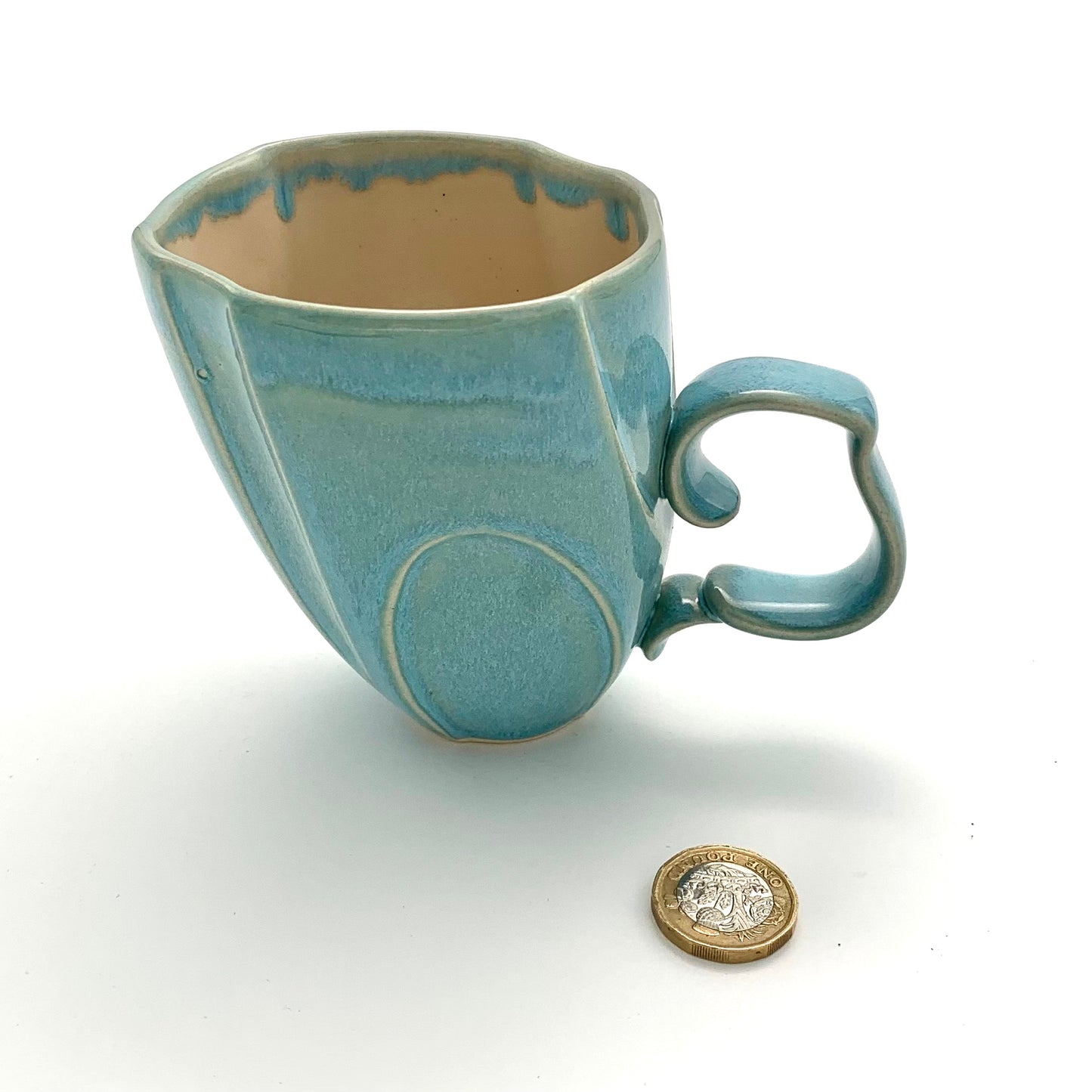 Turquoise Dancing Mug