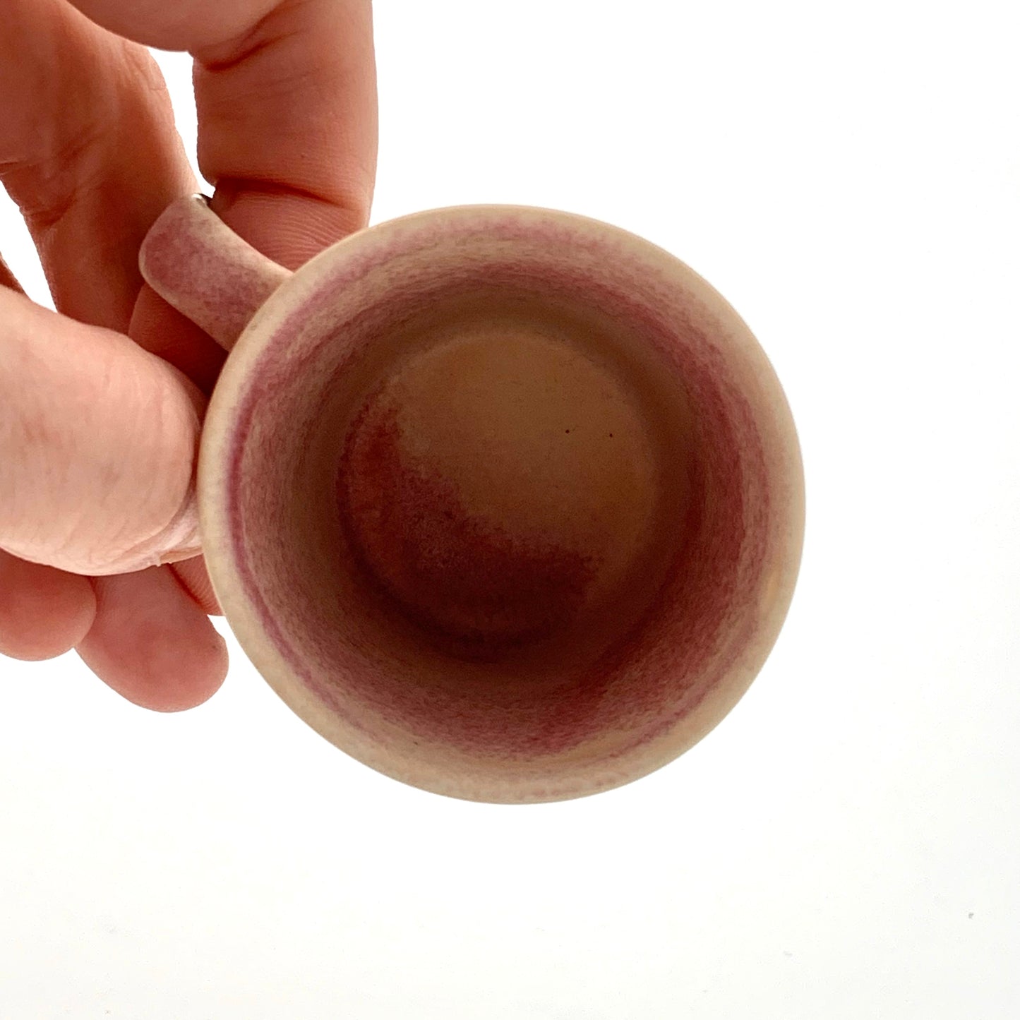 Pink and Turquoise Single Espresso Cup