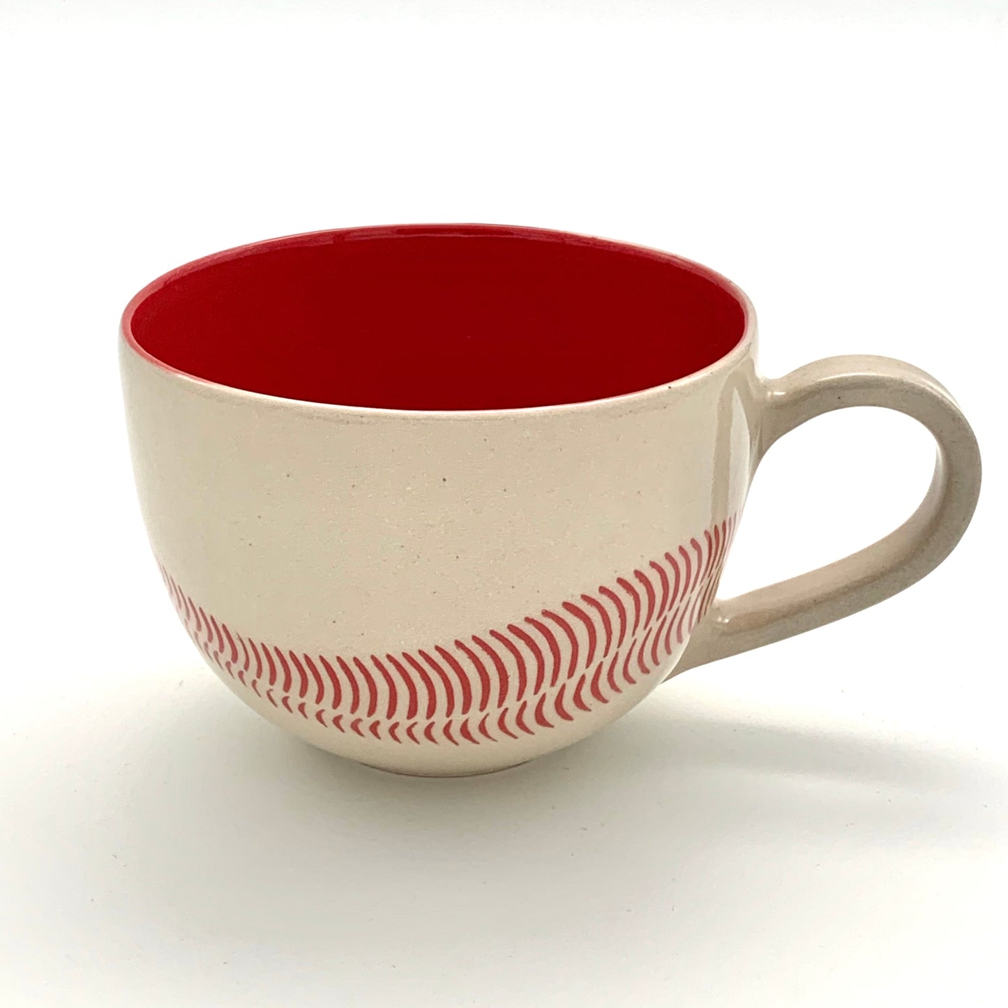 Raspberry Red Inside Out Flow Mug