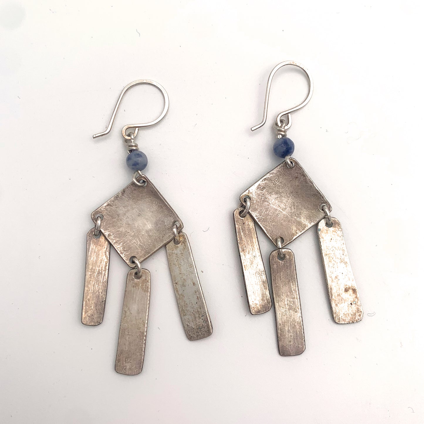 Enamelled Pastel Shades Earrings