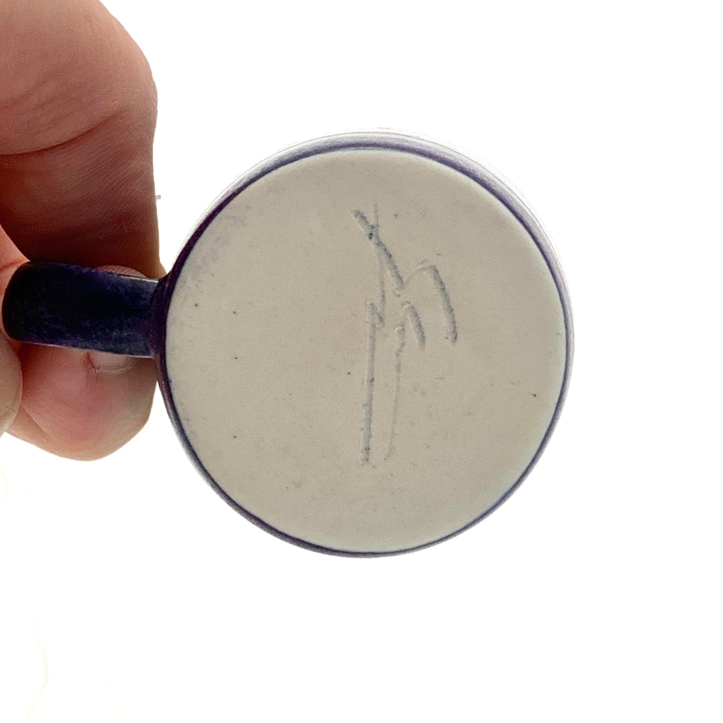 Blue and Turquoise Single Espresso Cup