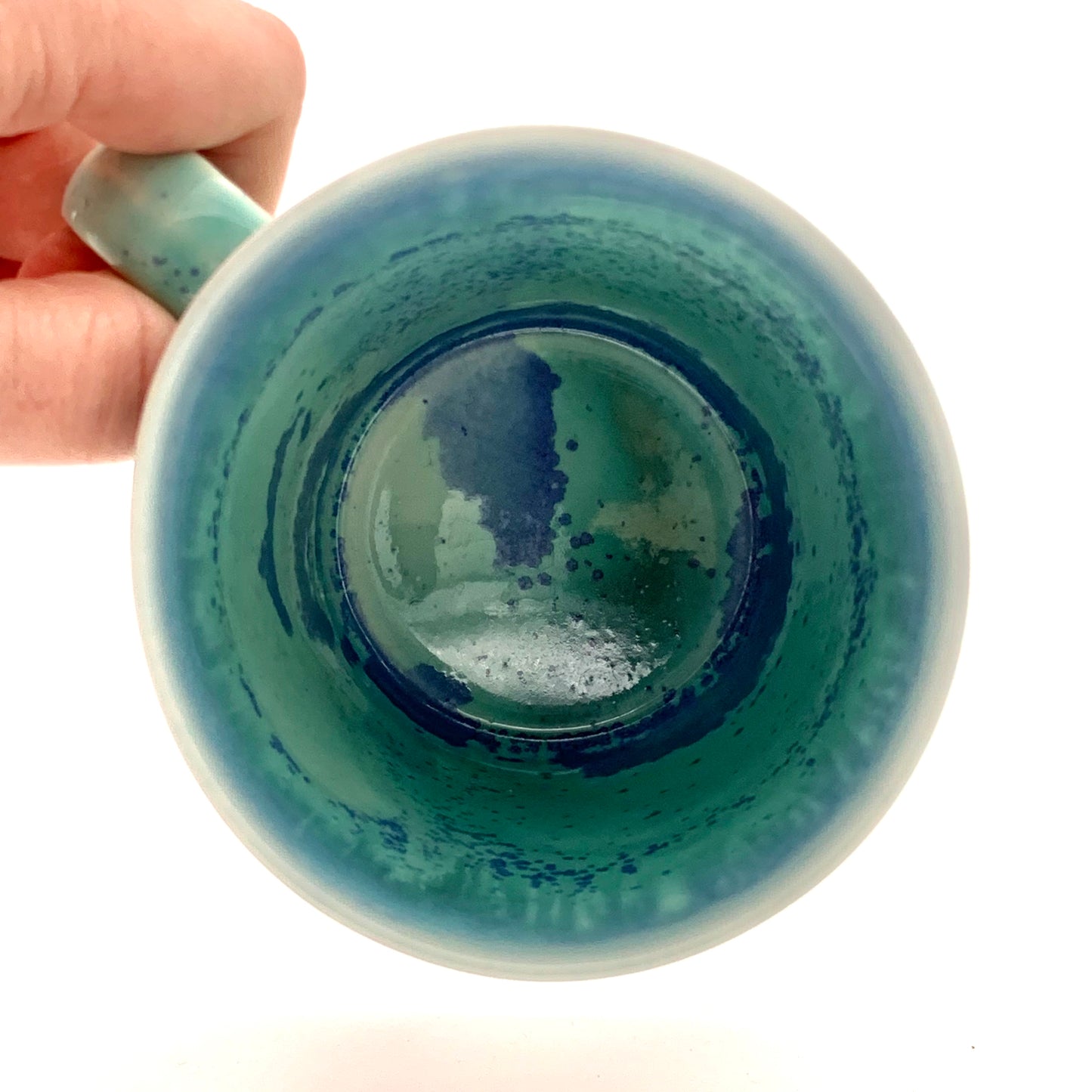 Turquoise and Pink Mug