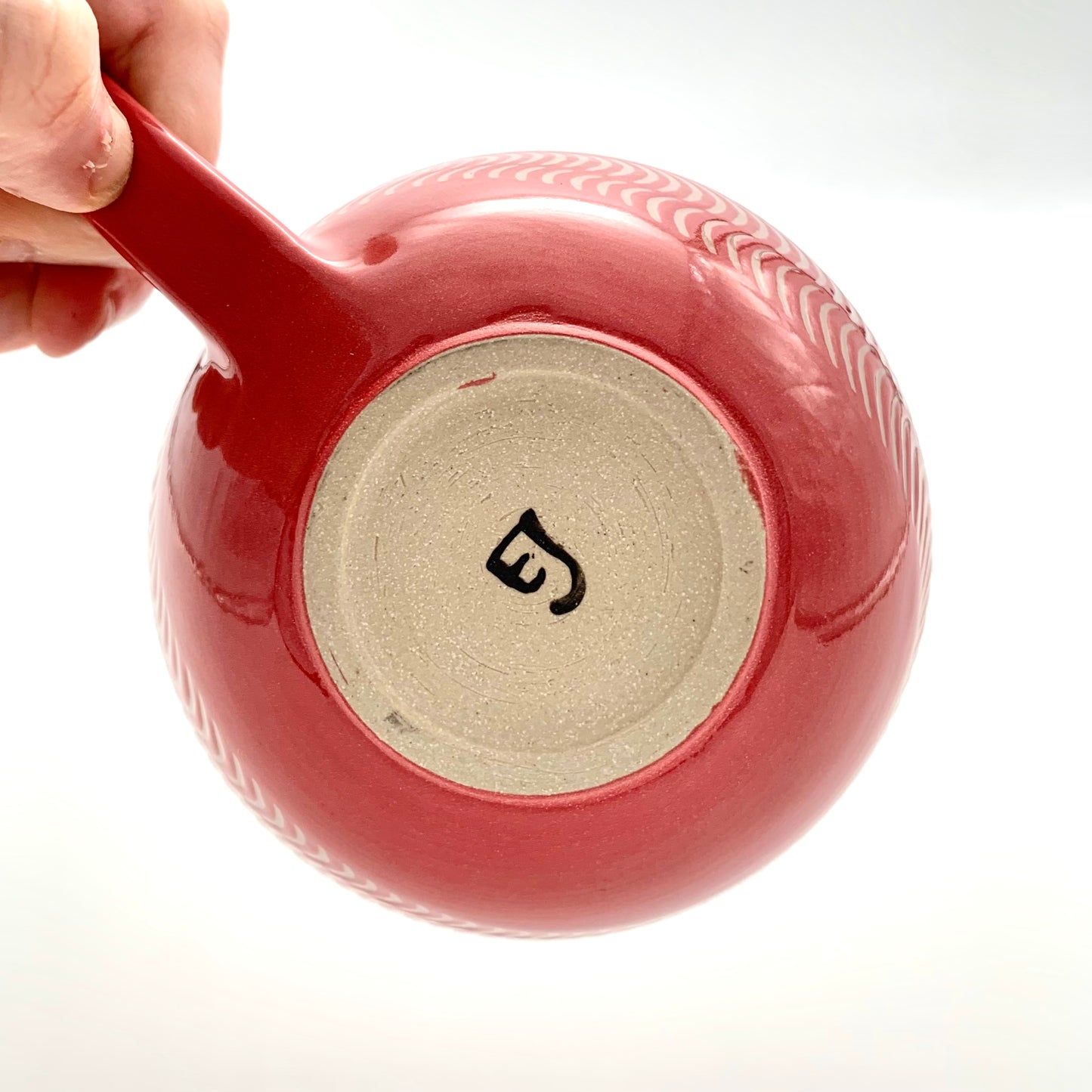 Raspberry Red Flow Mug
