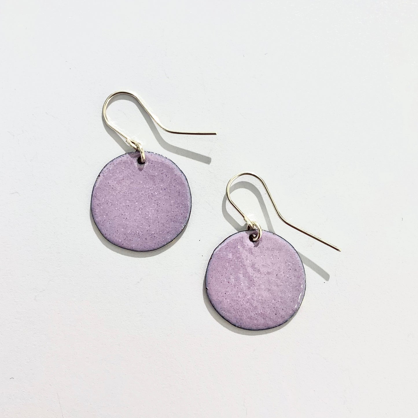 Purple Wave Earrings