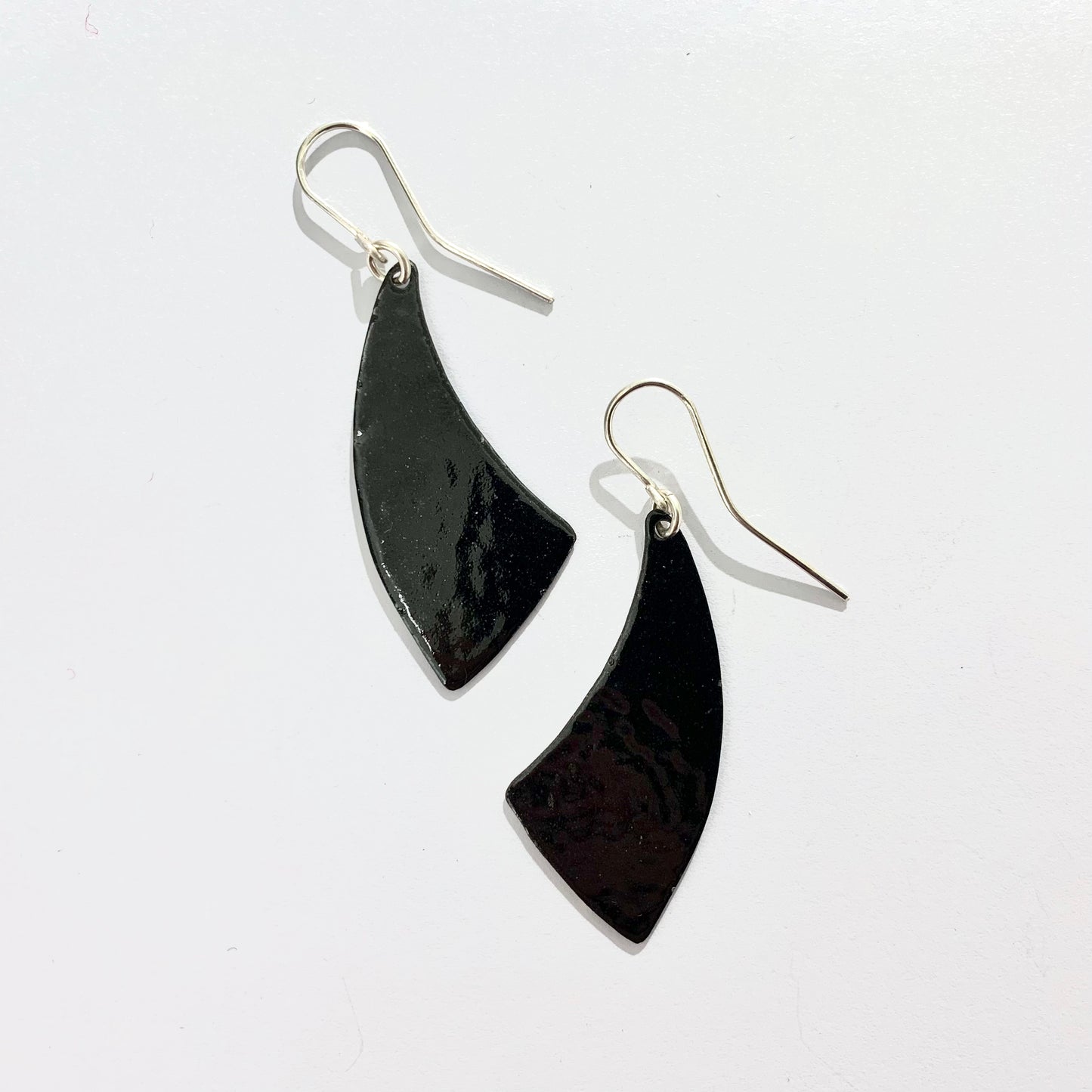 Black and White Dot Earrings