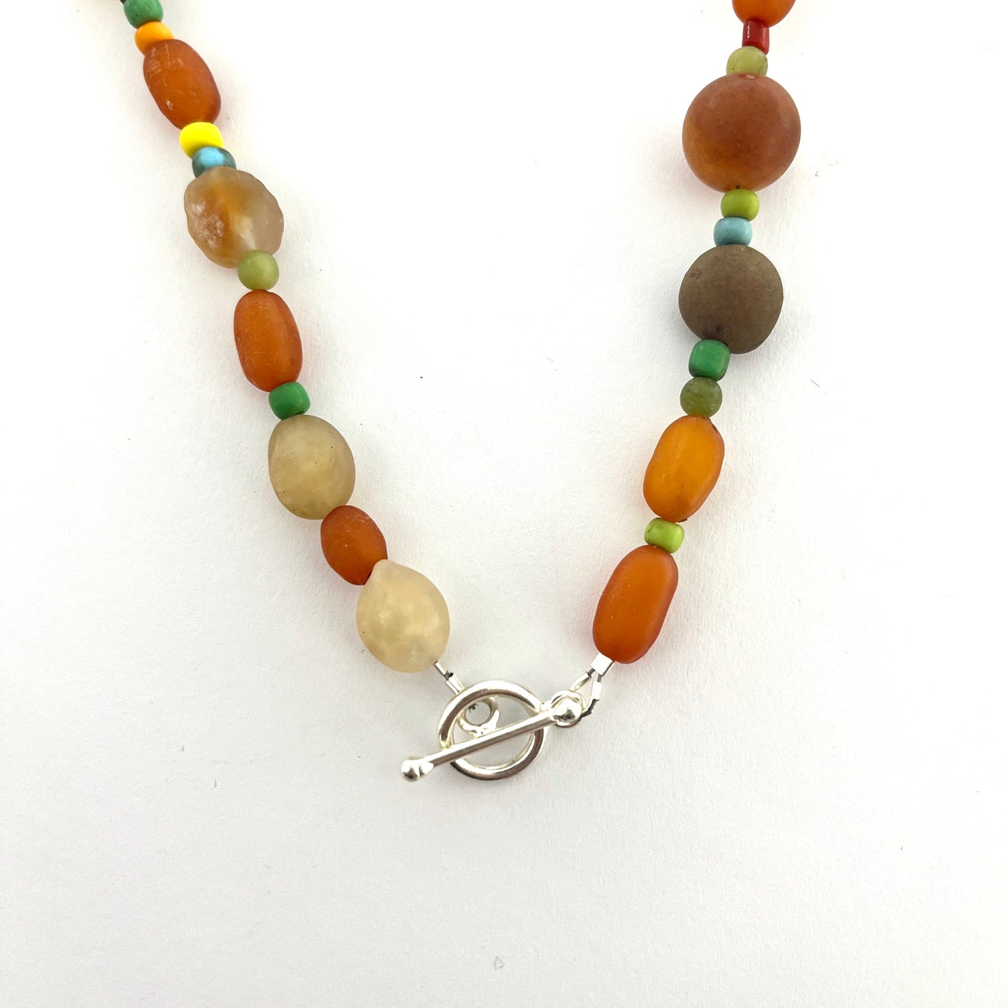 Orange Semi Precious Necklace