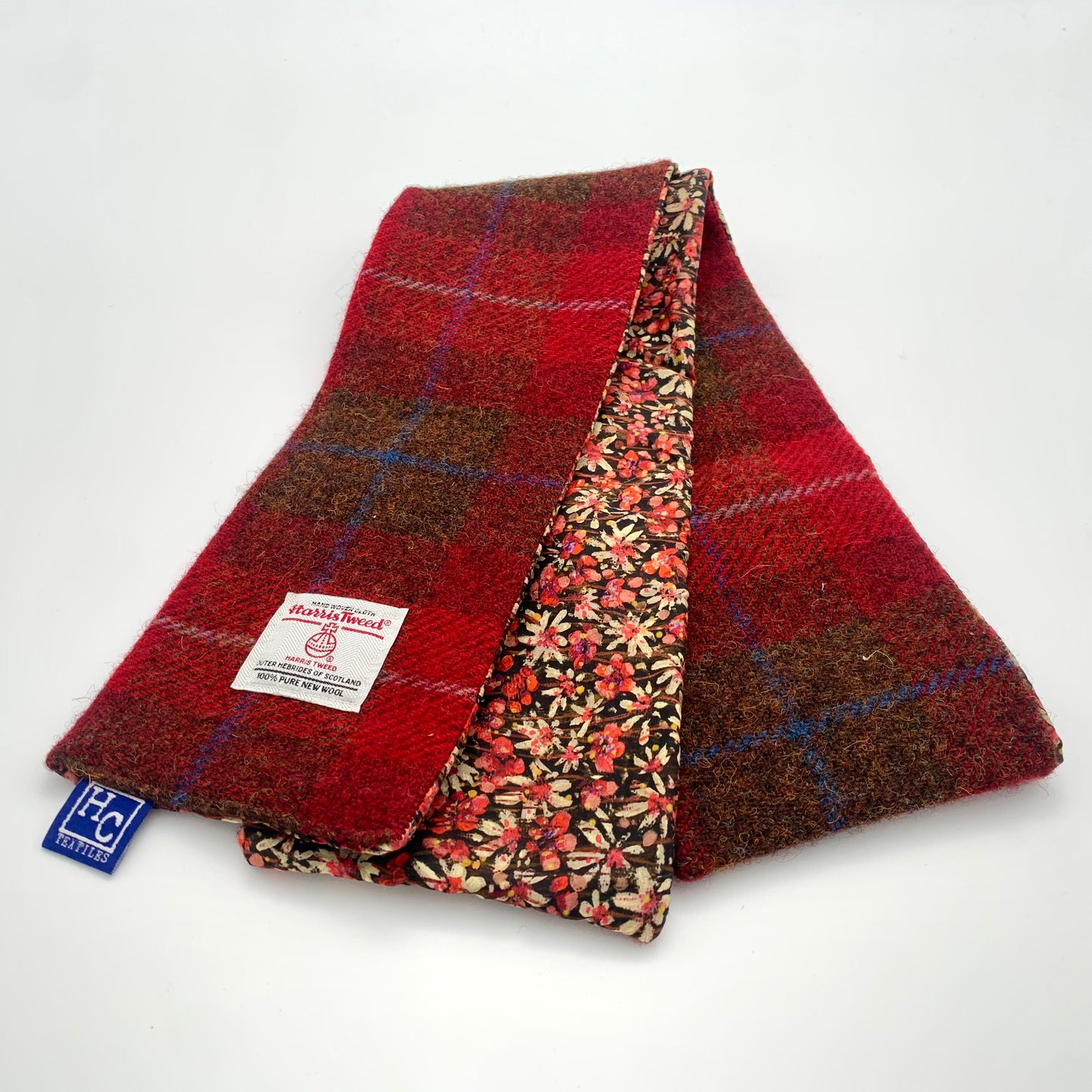 Red and Brown Floral