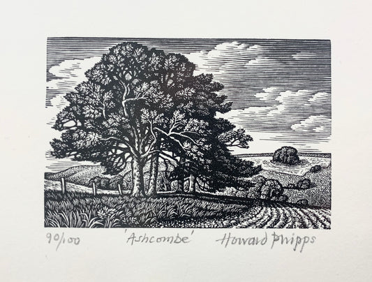 'Ashcombe' Wood Engraving