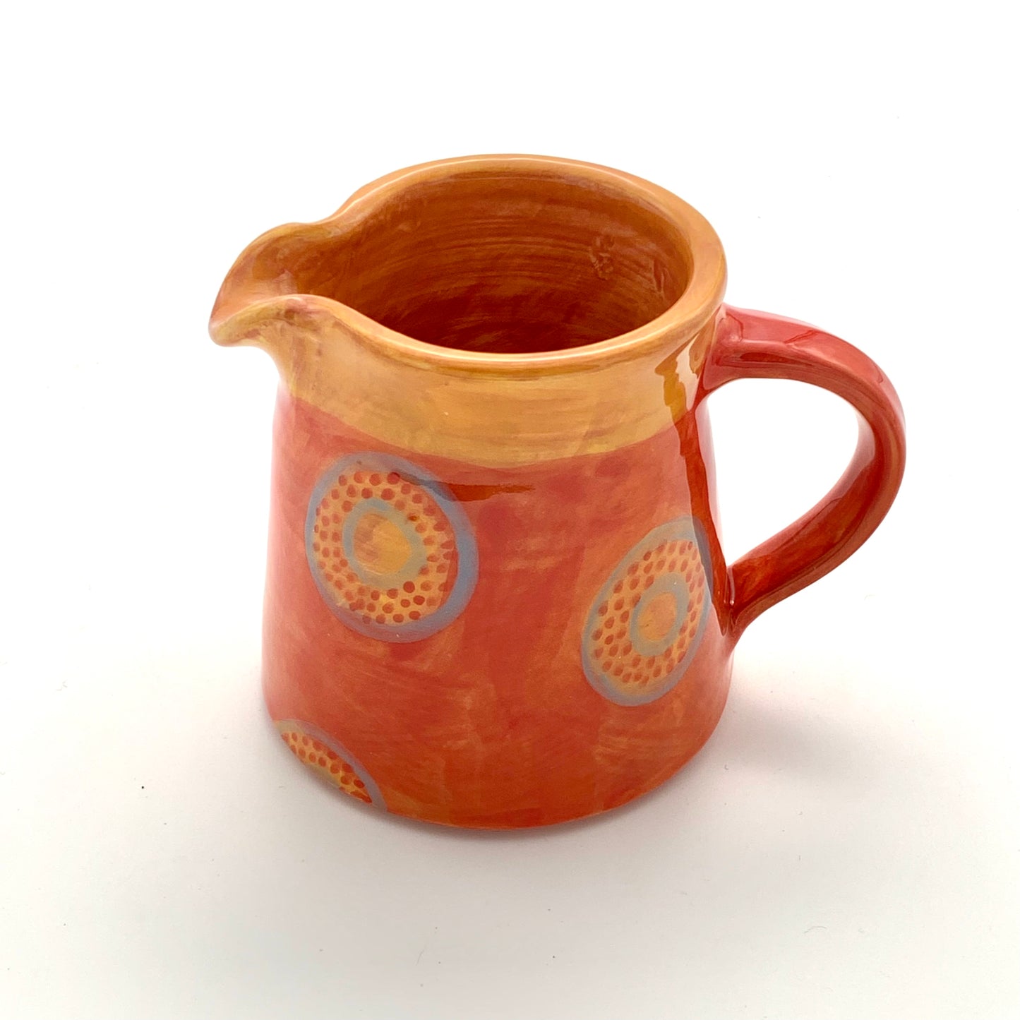 Orange and Yellow Spot Jug