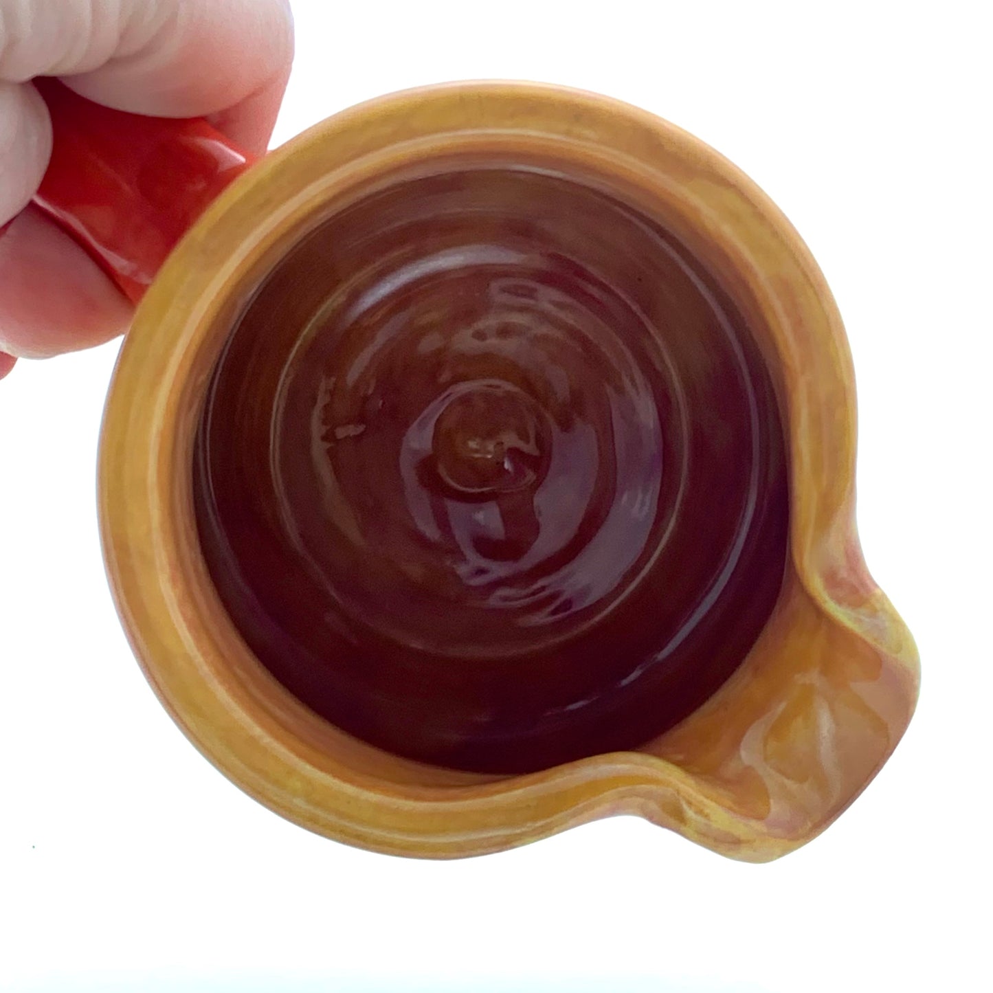 Orange and Yellow Spot Jug