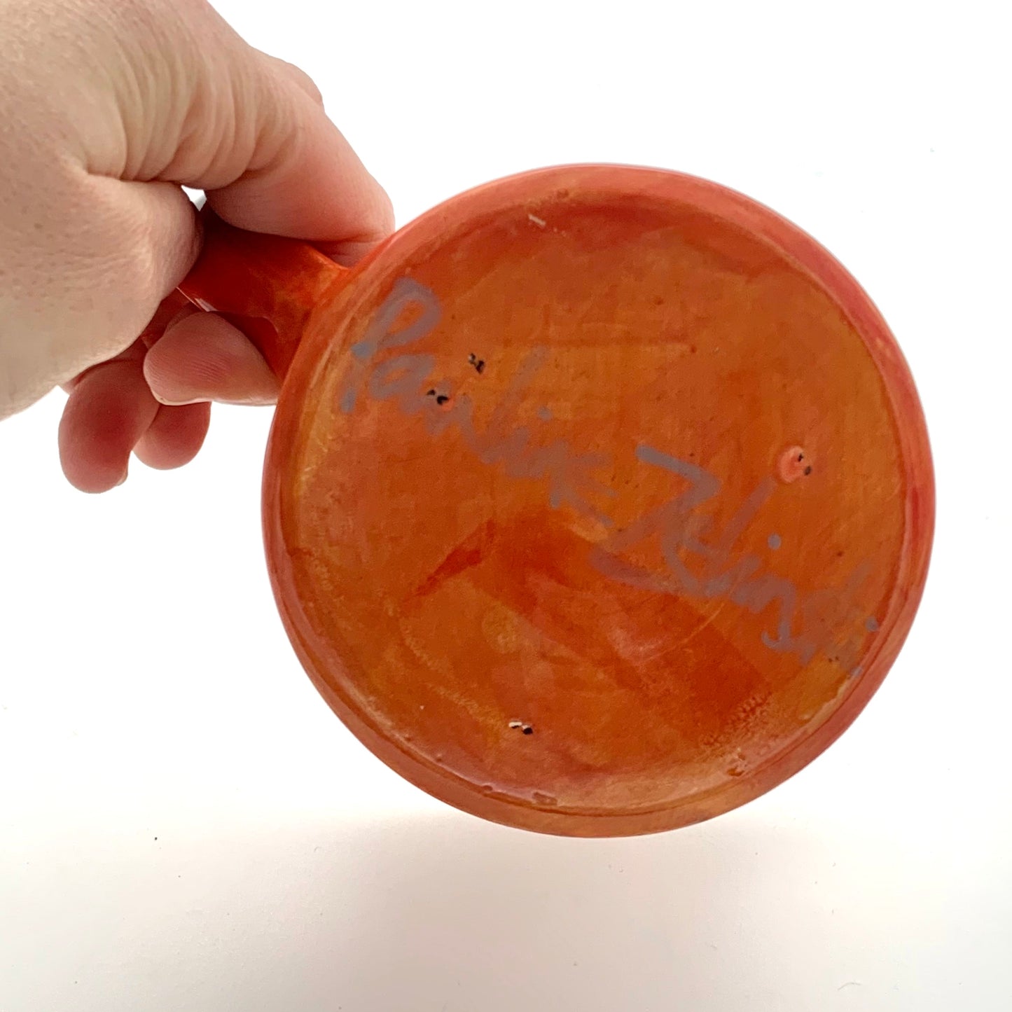 Orange and Yellow Spot Jug