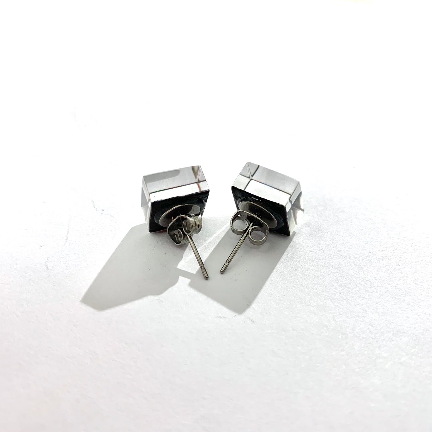 Fiery Opal Stud Earrings