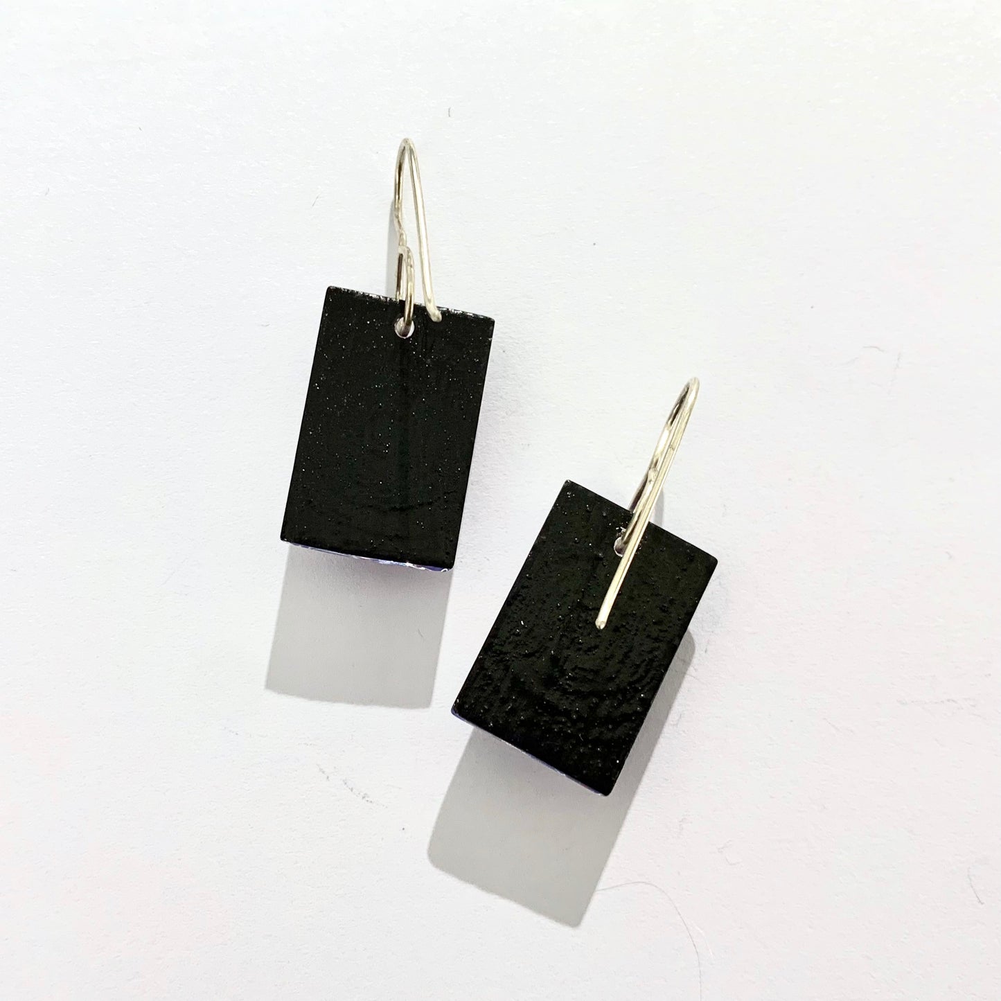 Dizzy Short Rectangle Drop Earrings