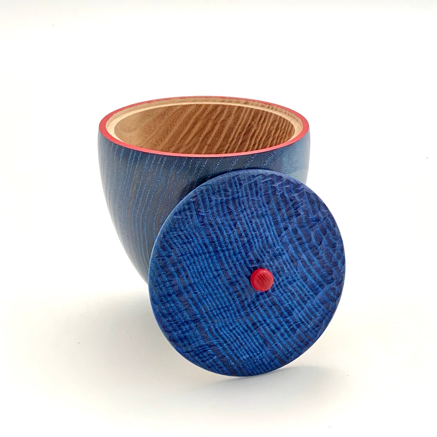 Olive Ash Lidded Pot