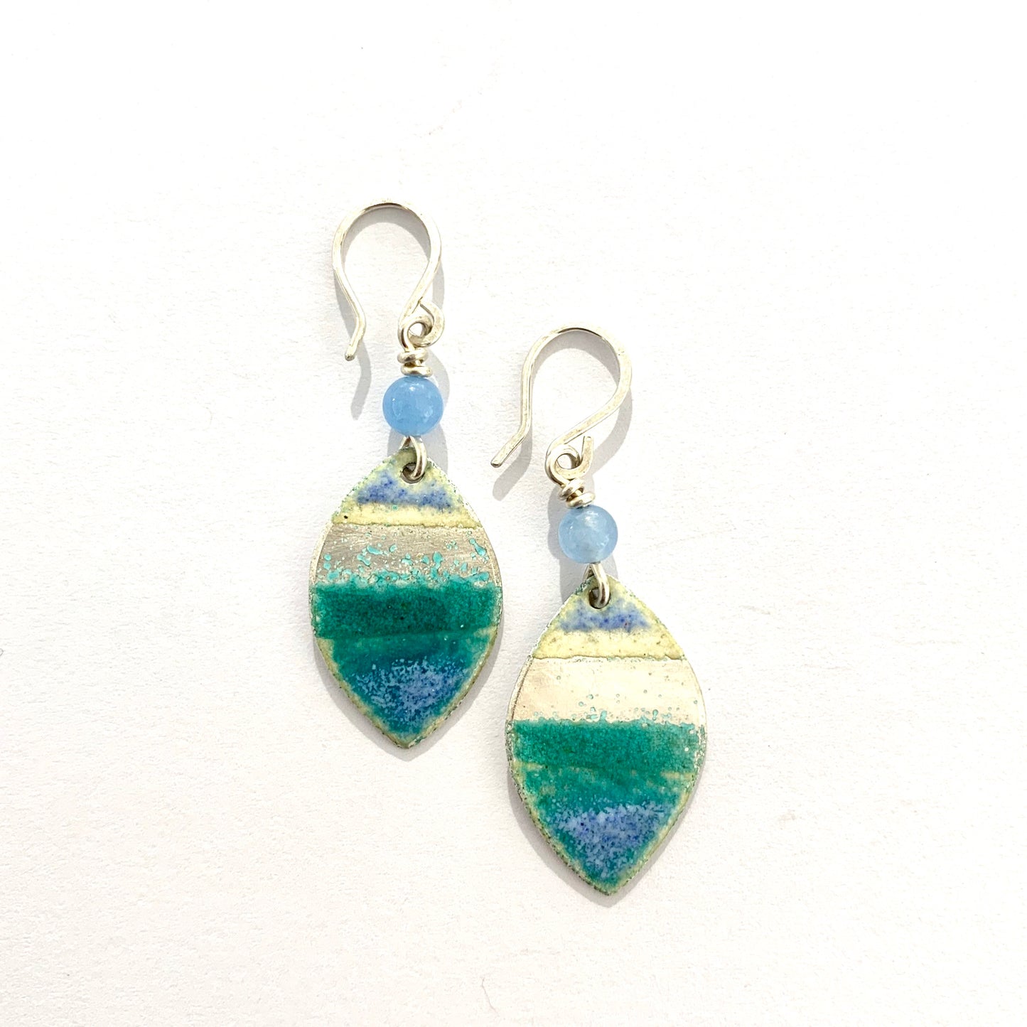 Turquoise Leaf Earrings