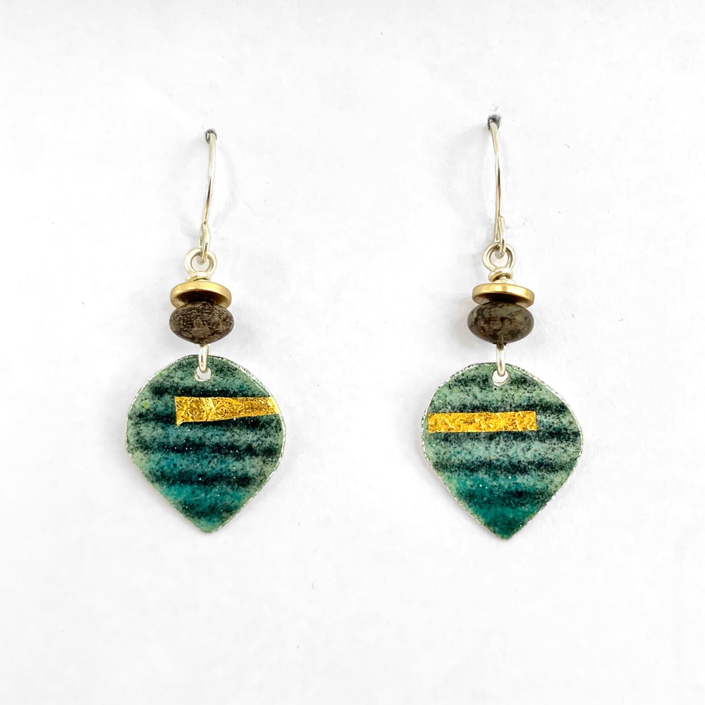 Teal Earrings