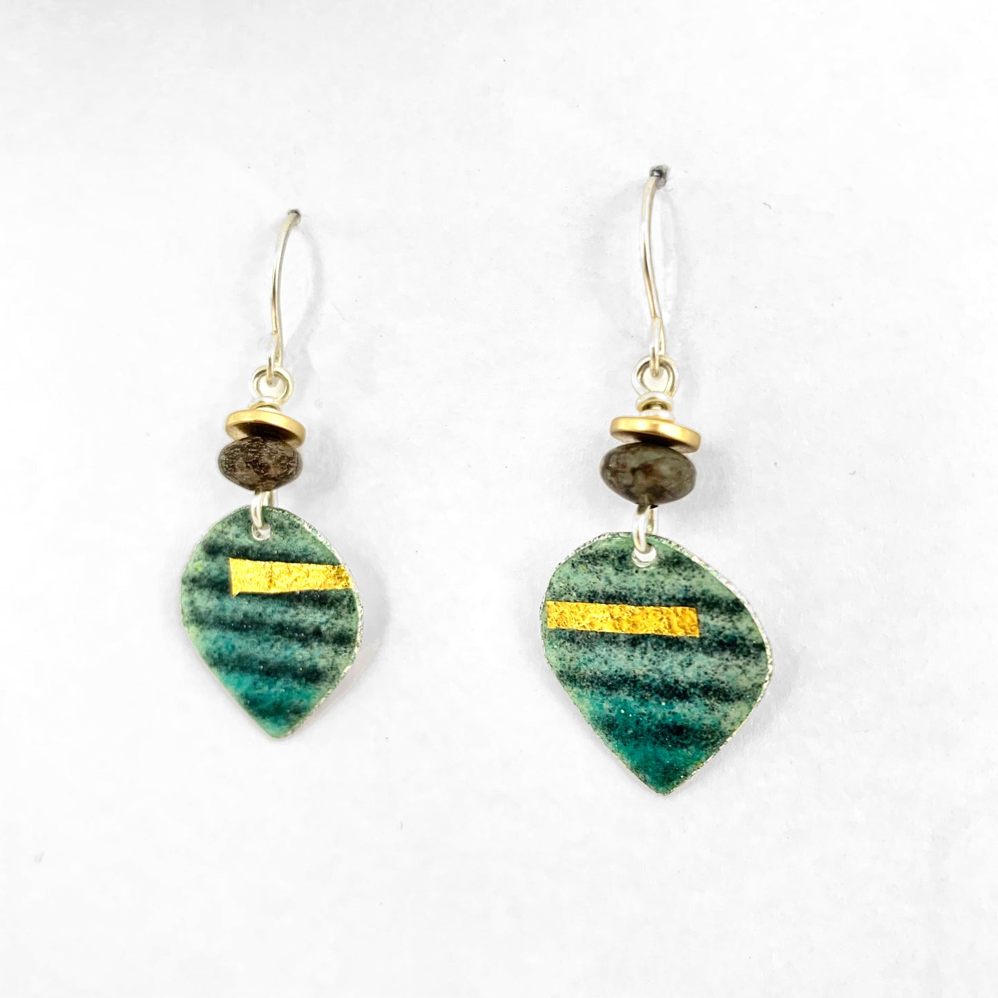 Teal Earrings