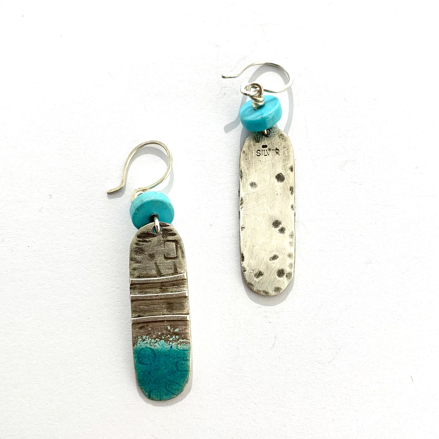 Turquoise Oval Earrings