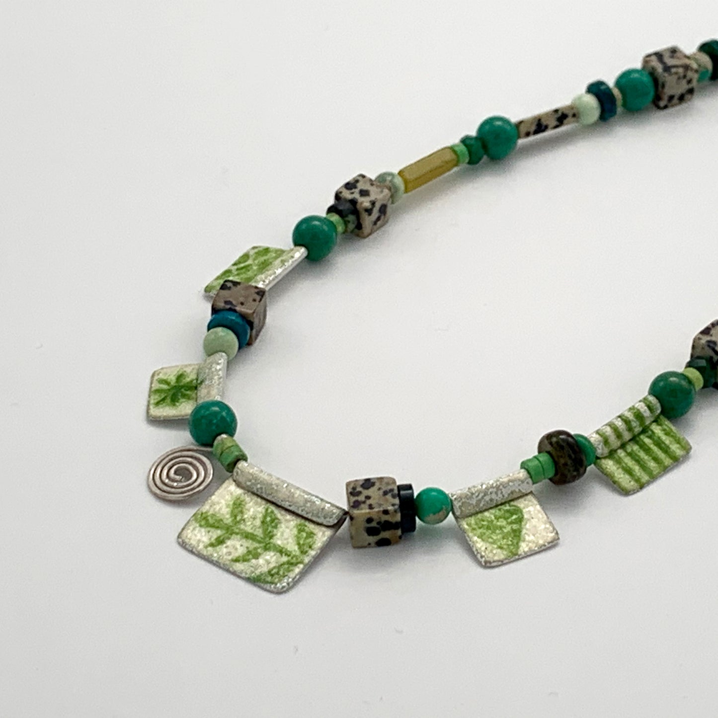Spring Green Necklace