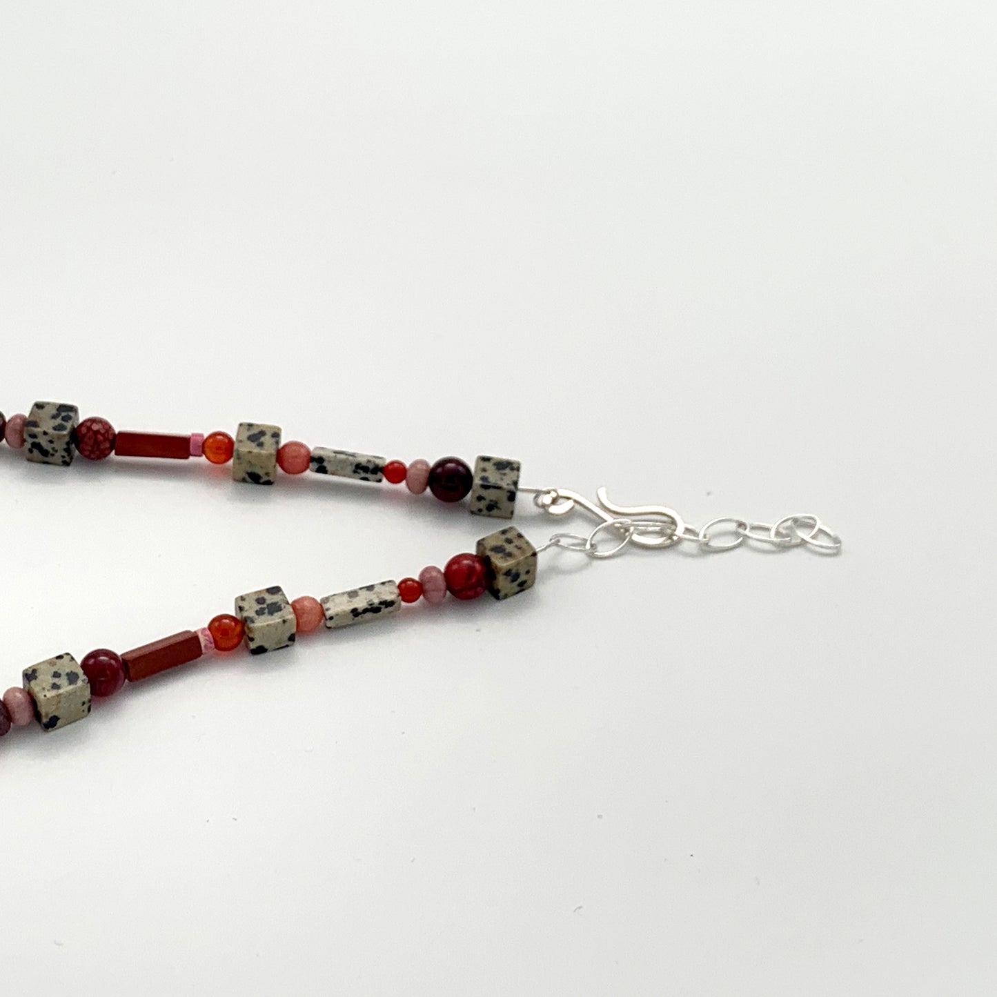 Pink and Red Necklace