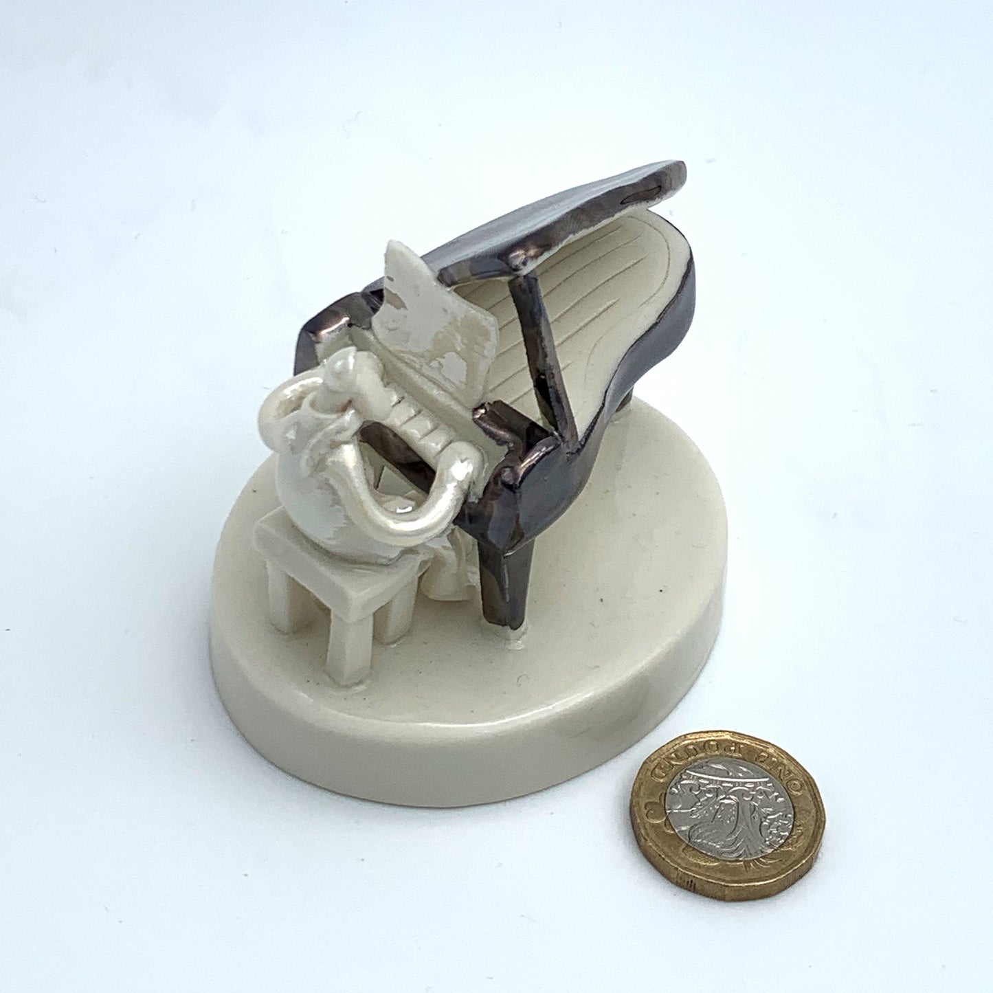 Porcelain Pianist Miniature