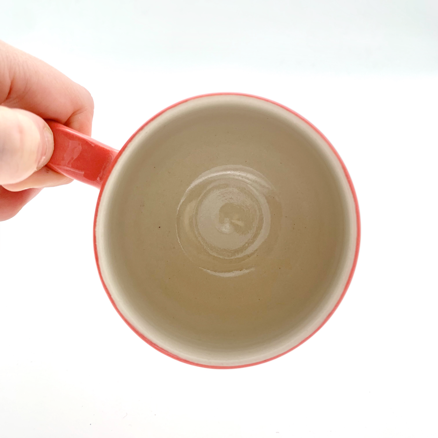 Salmon Pink Flow Mug Small