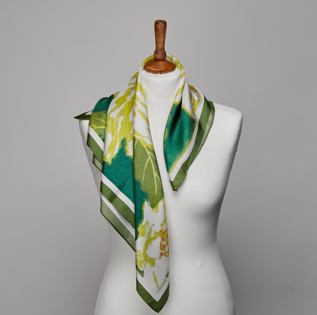 Green Goddess Silk Scarf