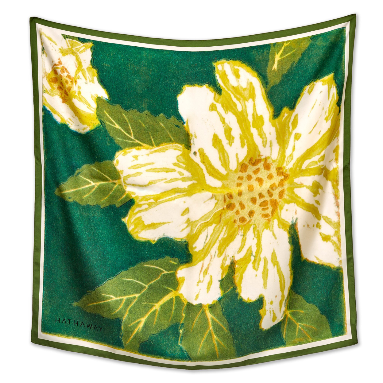 Green Goddess Silk Scarf