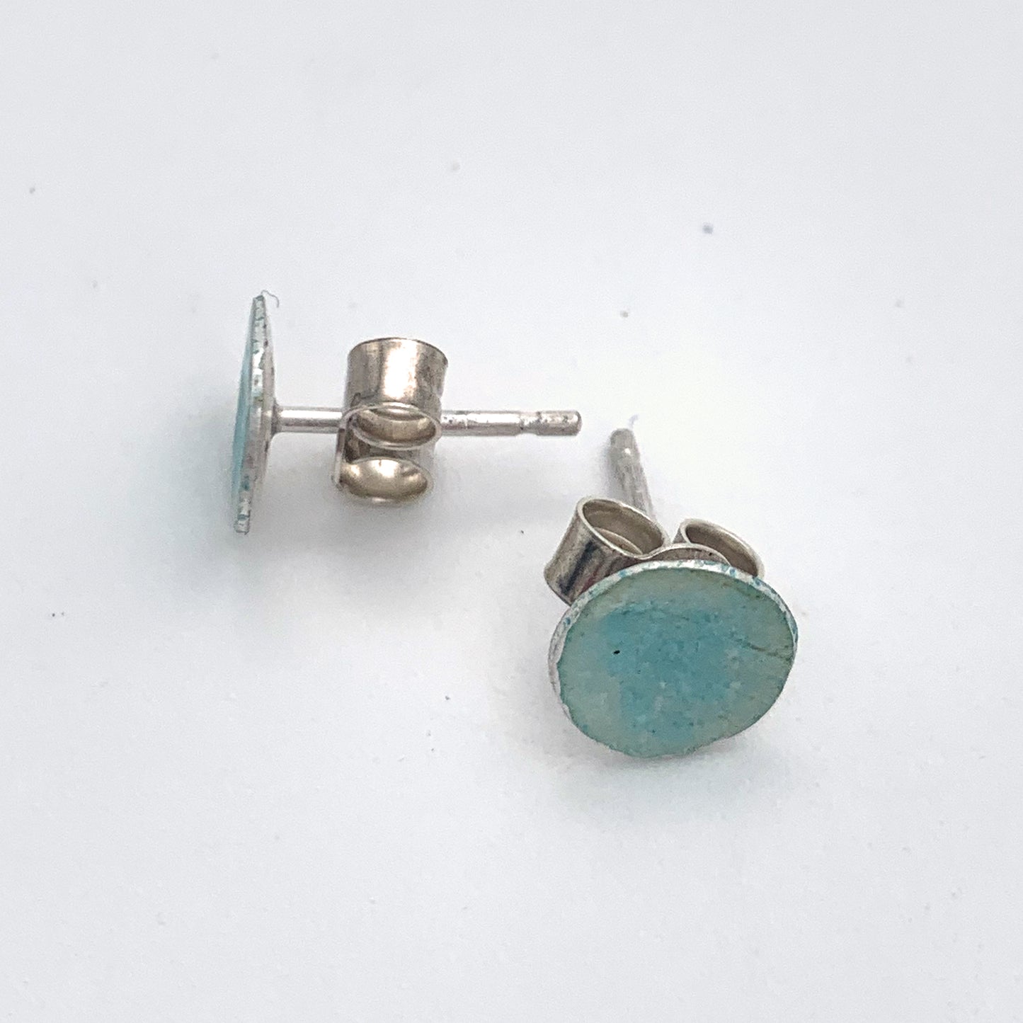 Small Turquoise Stud Earrings