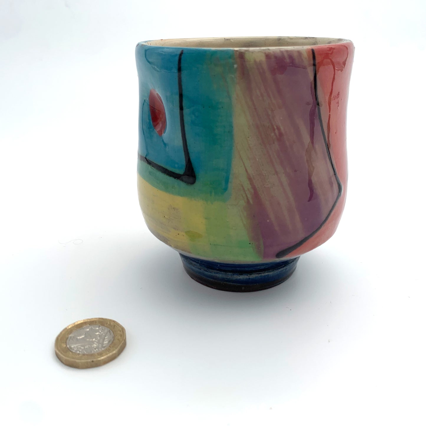 Abstract Tea Bowl