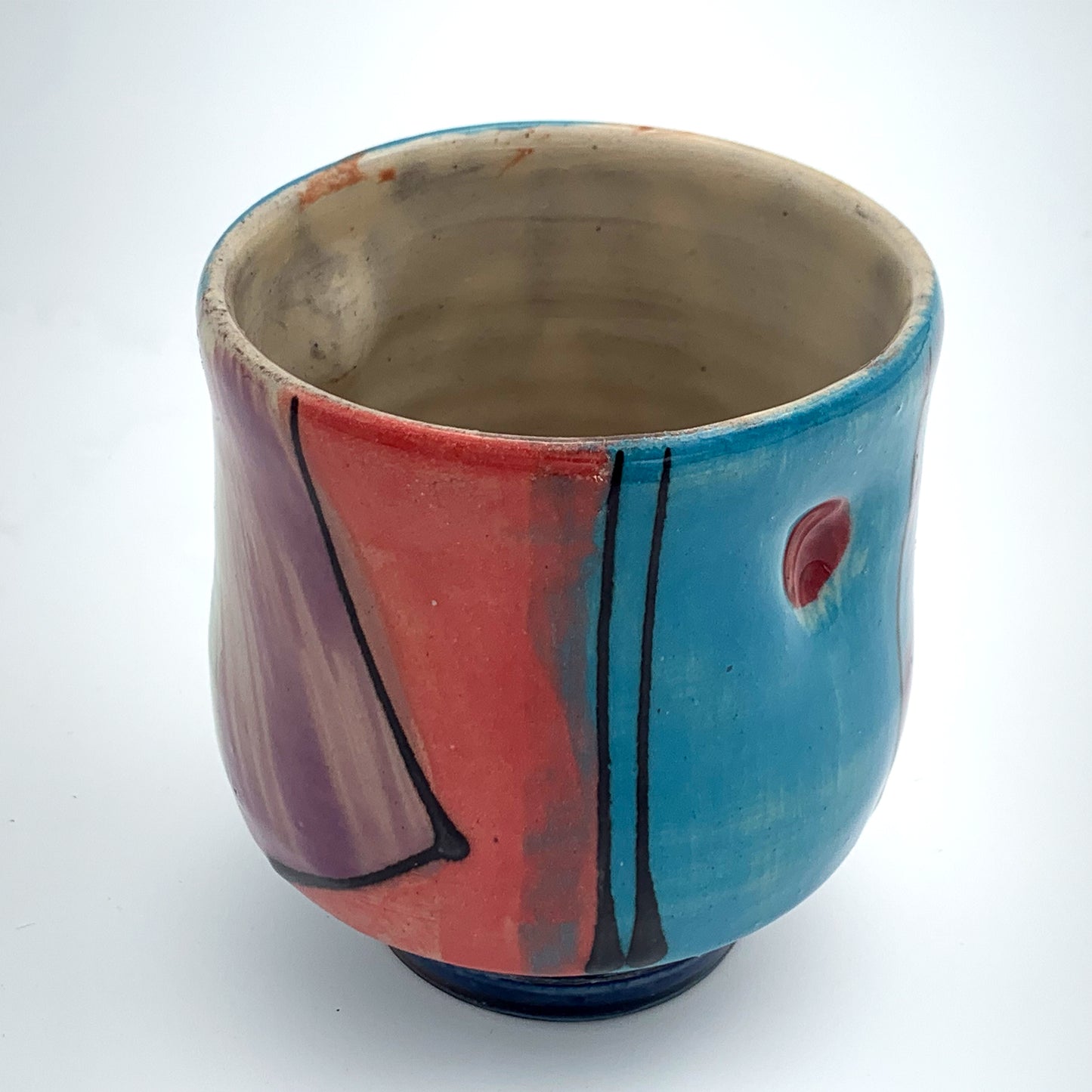 Abstract Tea Bowl