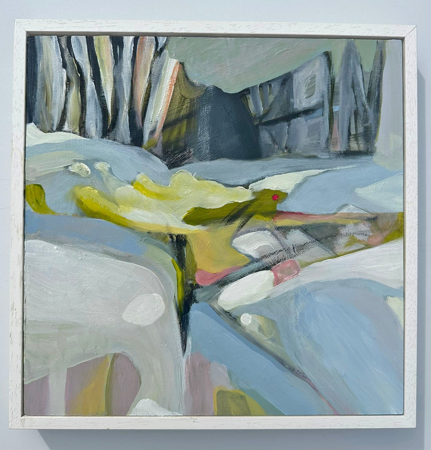 Winter Morning at the Edge of the Wood