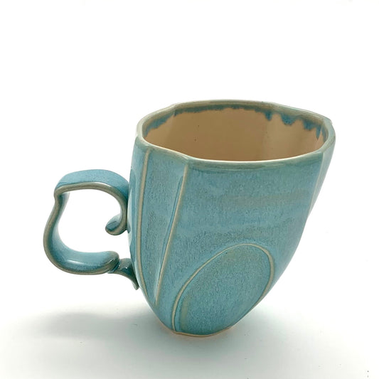 Turquoise Dancing Mug