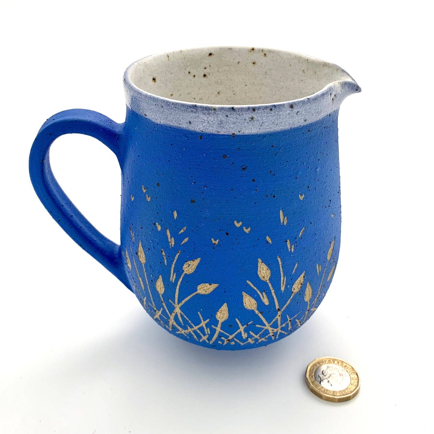 Cobalt Blue Meadow Jug