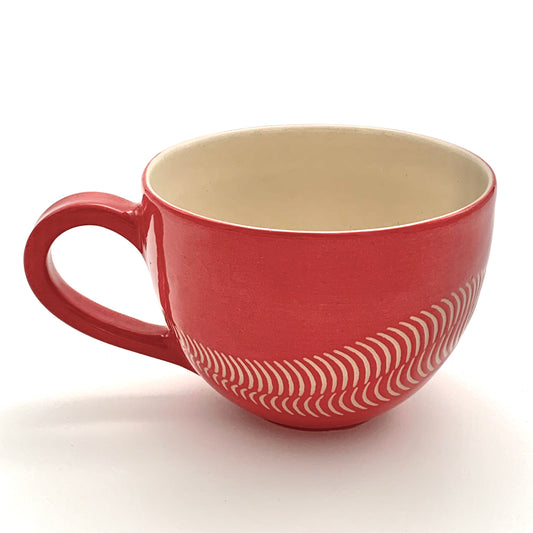 Raspberry Red Flow Mug