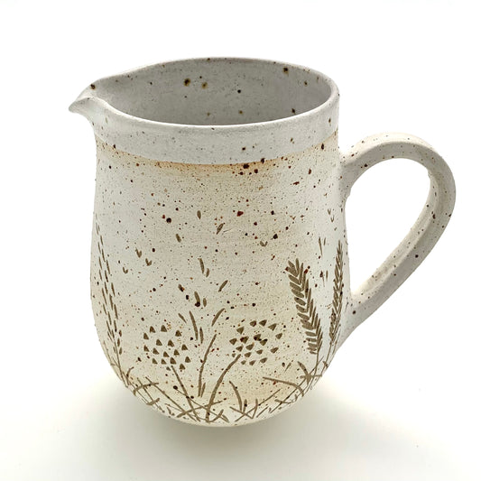 White Meadow Jug
