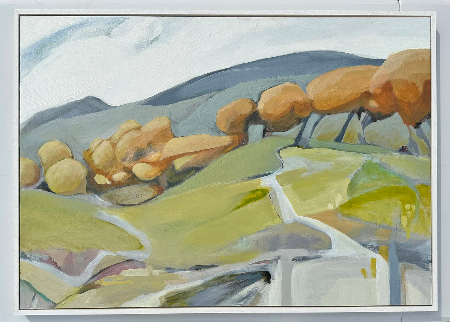 Cornish landscape triptych – INTERIOR