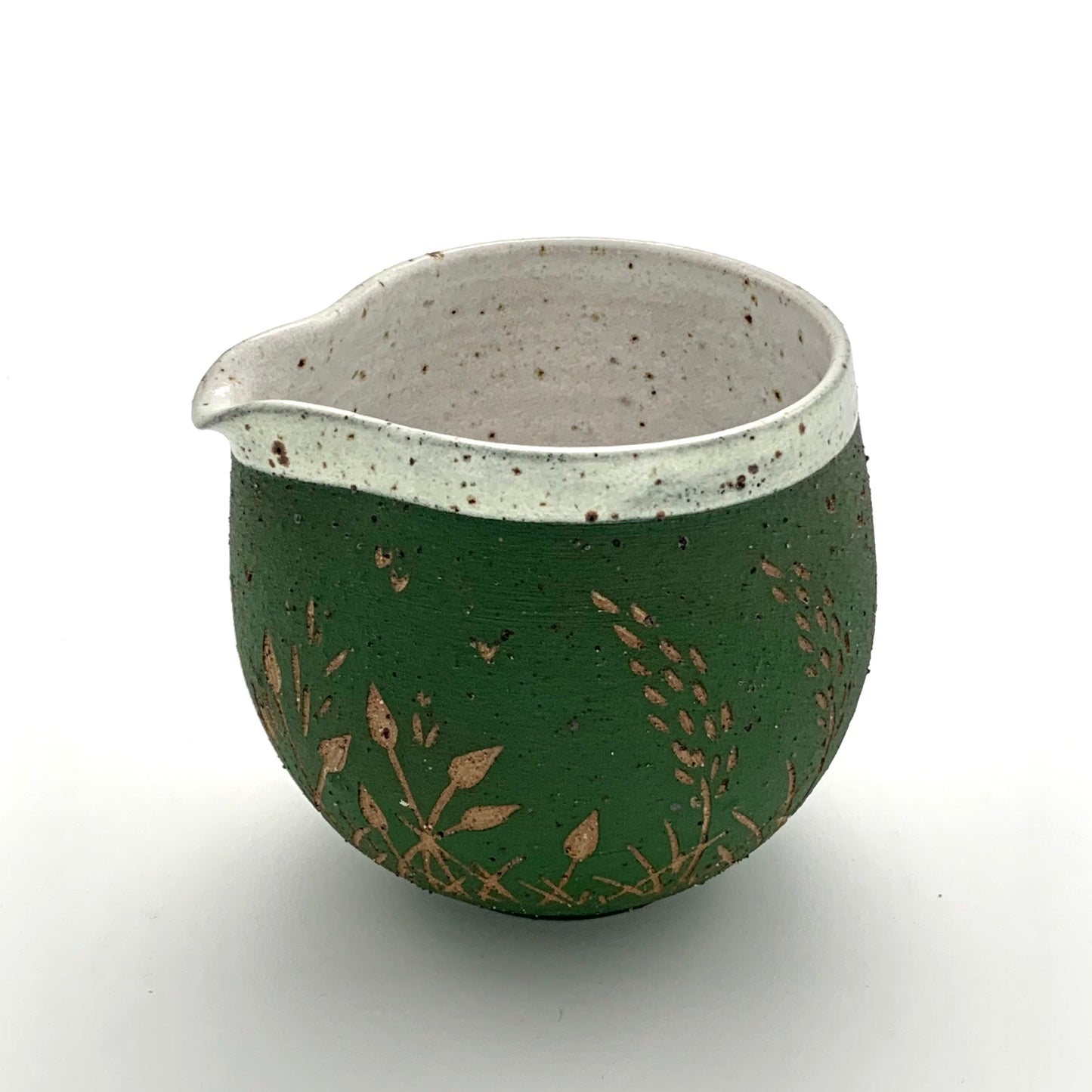 Small Green Meadow Jug