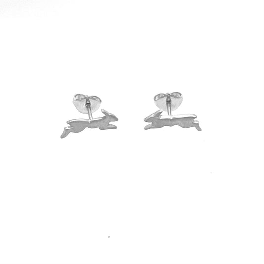 Running Hare Stud Earrings