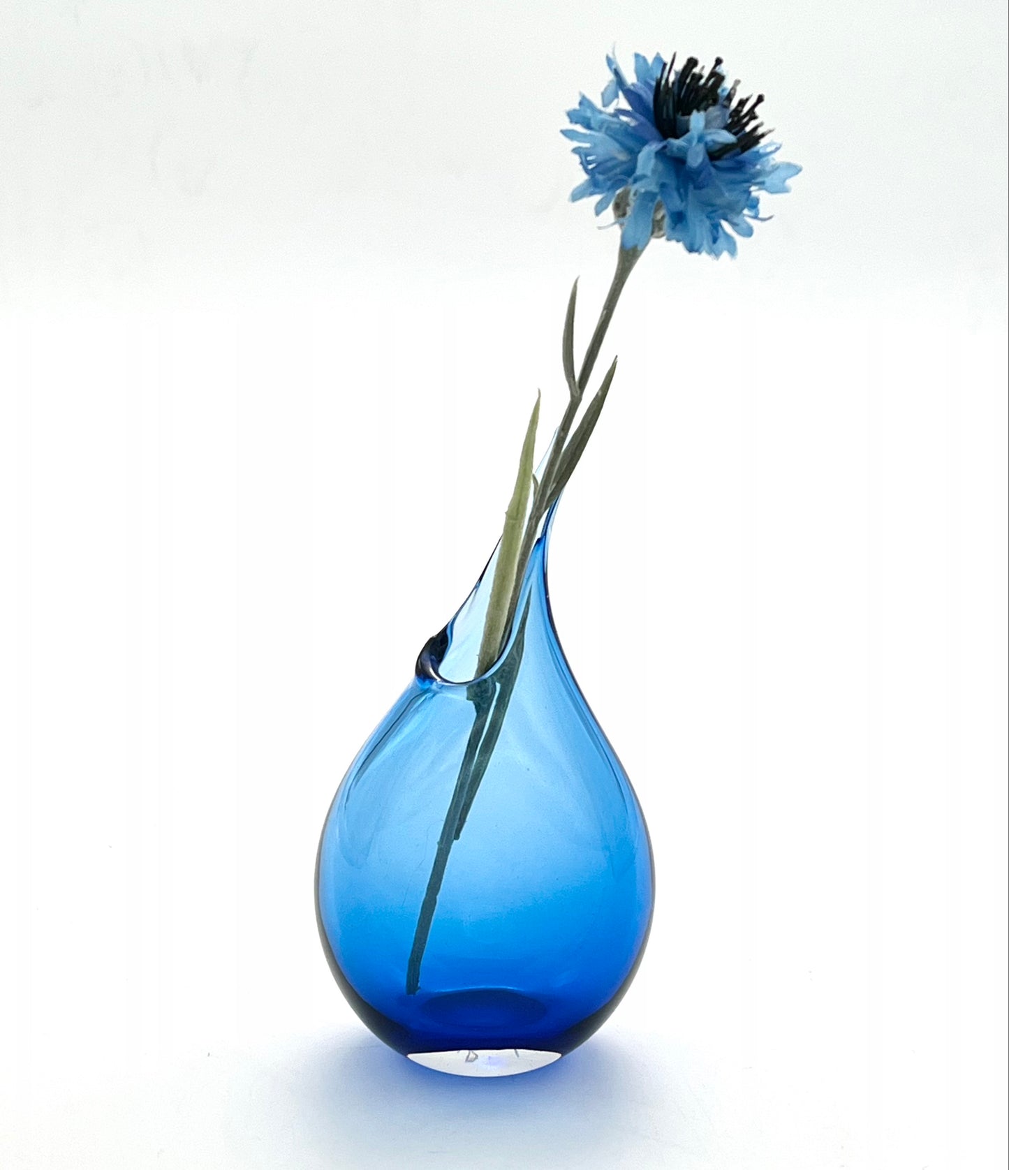 Mid Blue Pod Vase Mini