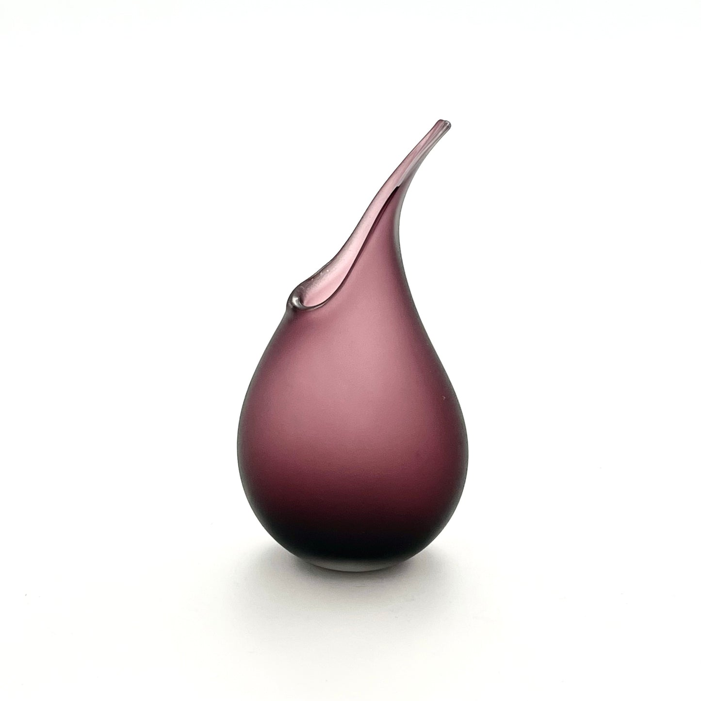 Burgundy Matt Pod Vase Mini