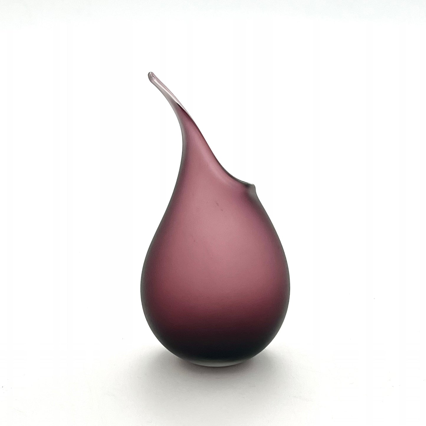 Burgundy Matt Pod Vase Mini