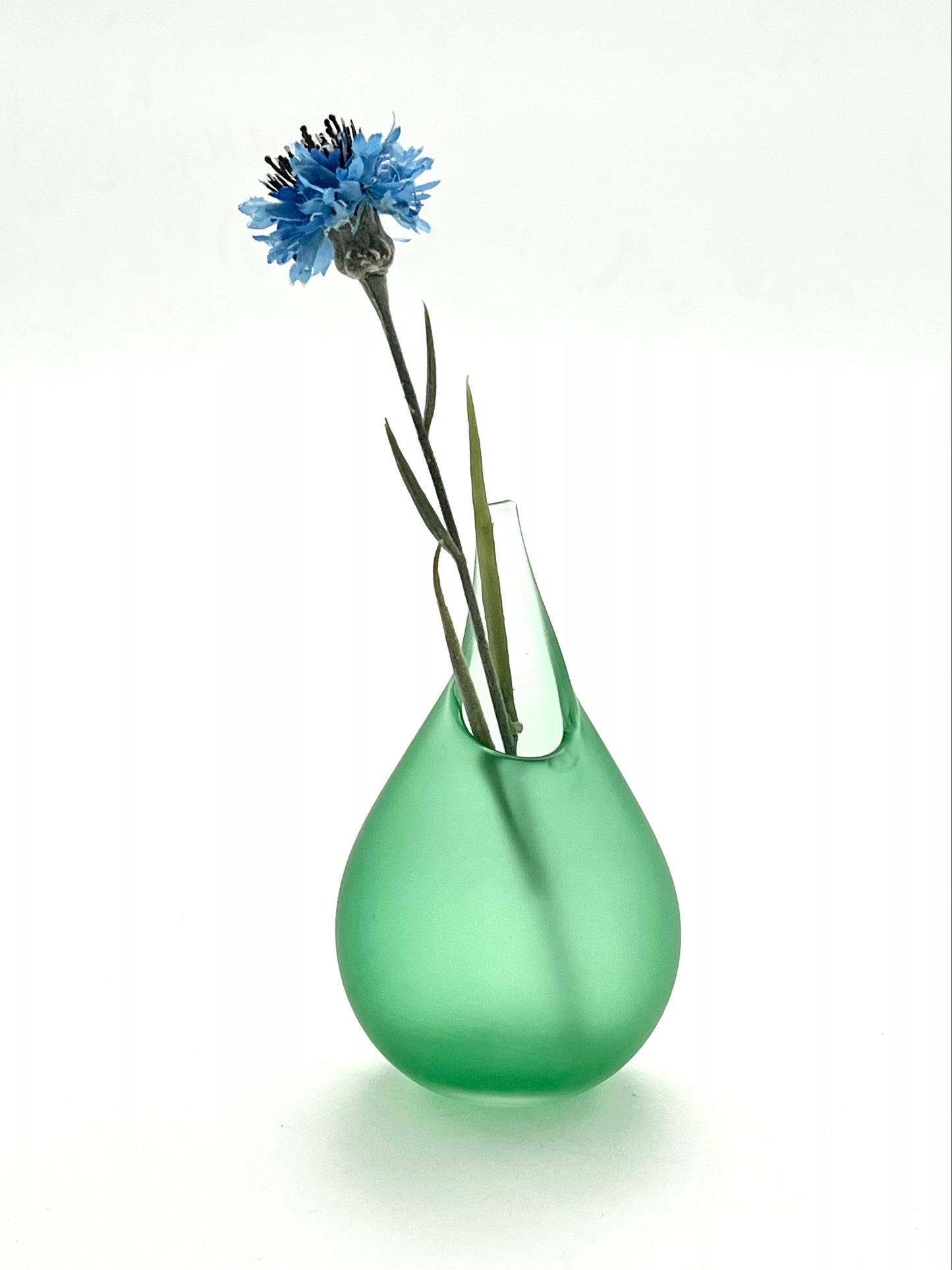 Green Matt Pod Vase Mini