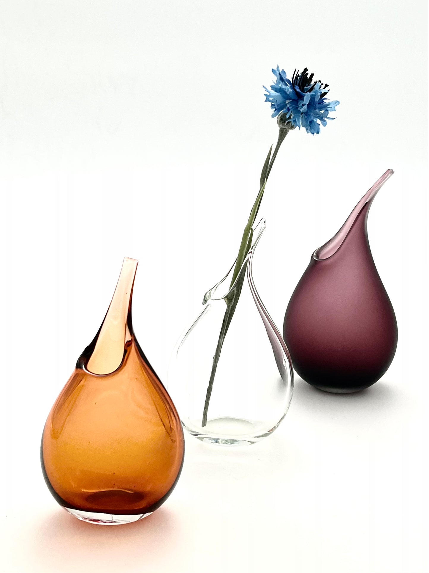 Burgundy Matt Pod Vase Mini