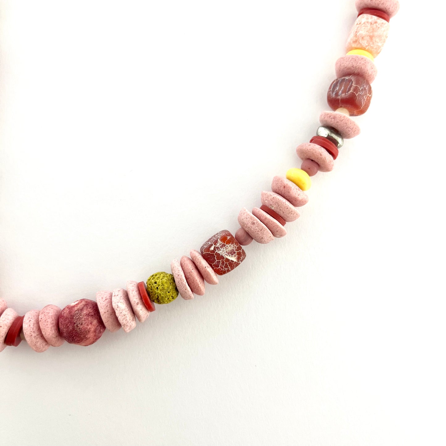 Pink Semi Precious Necklace