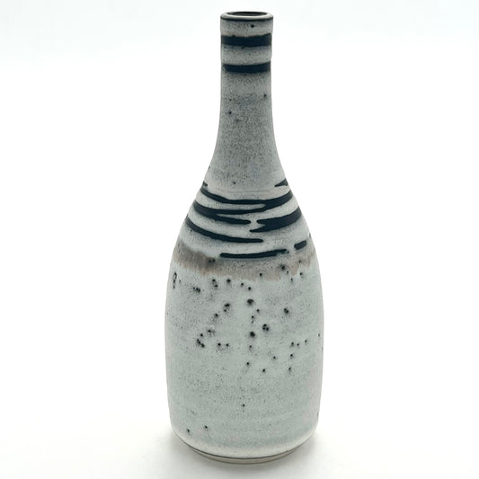 White Flecked Bud Vase II