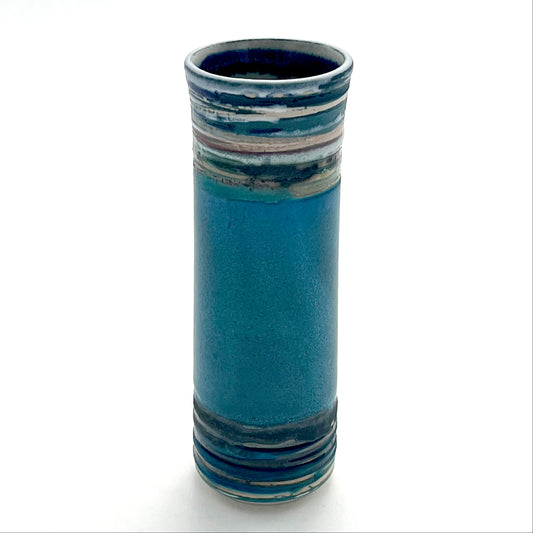Turquoise Stem Vase